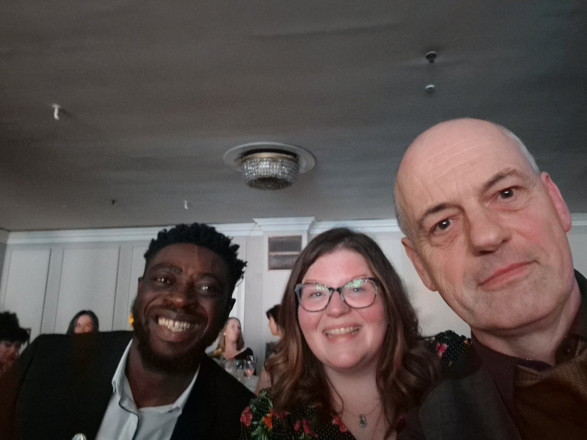 Celebrating #SNTA with the wonderful @neilwithnell & @yomichillout An evolution of personal tutor/clinical educators 💛 Neil ➡️ Emma ➡️ Yomi Looking forward to seeing those who benefit from Yomi's support & guidance in the future 💛 #TNAmagic