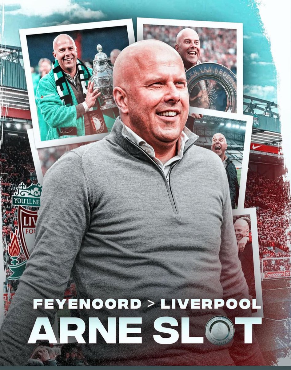 Tijd van komen en een tijd van gaan maar de 12e man zal altijd blijven bestaan 👑Bedankt voor de mooie jaren! #ArneSlot #Feyenoord #LiverpoolFC