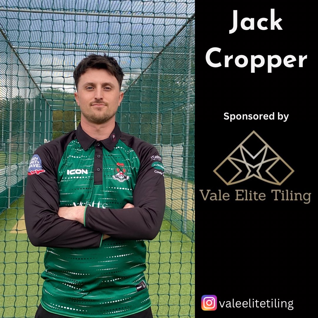 PLAYER SPONSOR

Our first sponsored player for the 2024 season is the 1st XI Captain, Jack Cropper.

Jack is sponsored by Vale Elite Tiling - a Cowbridge-based tiling company.

Thank you to Richie at Vale Elite Tiling for his support of Jack and the club.

#uppabridge