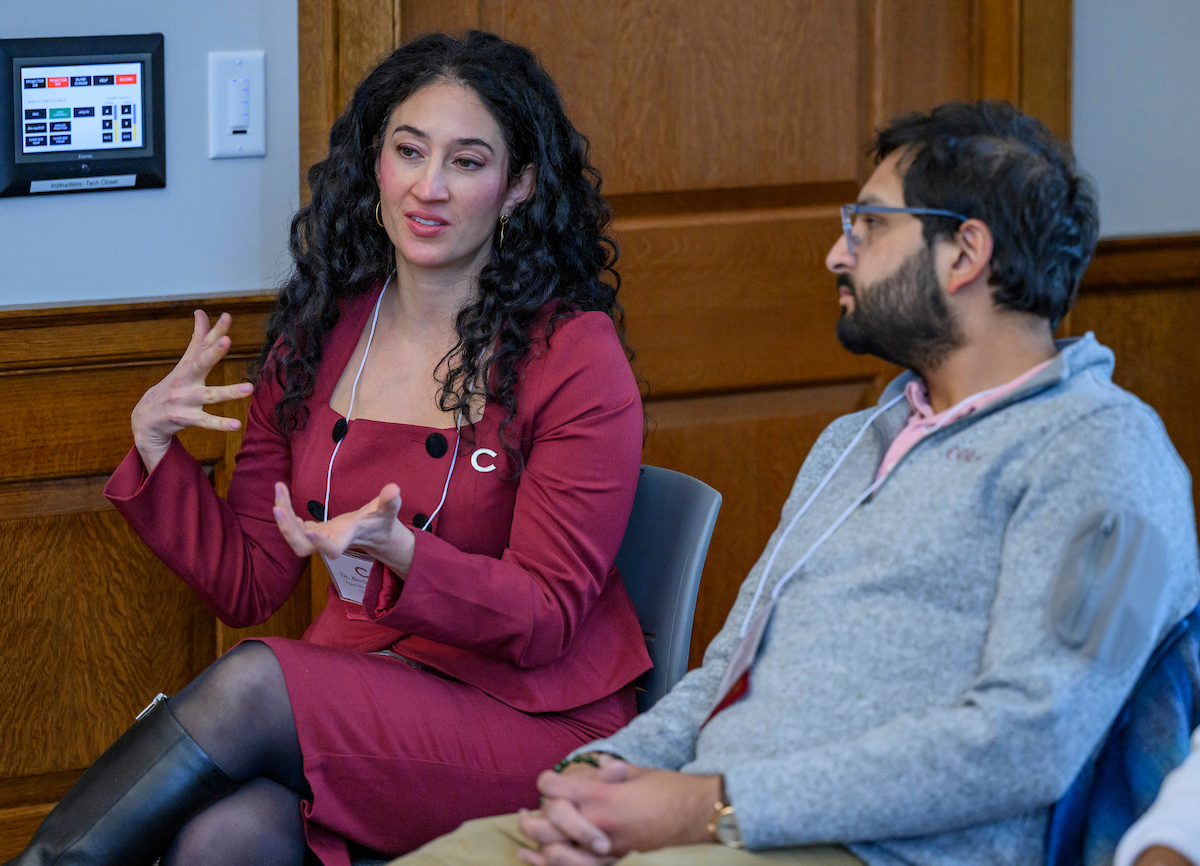 Colgate alumni returned to campus to share tips on career exploration and job search strategies with students through @ColgateCCS. bit.ly/4d7pCES