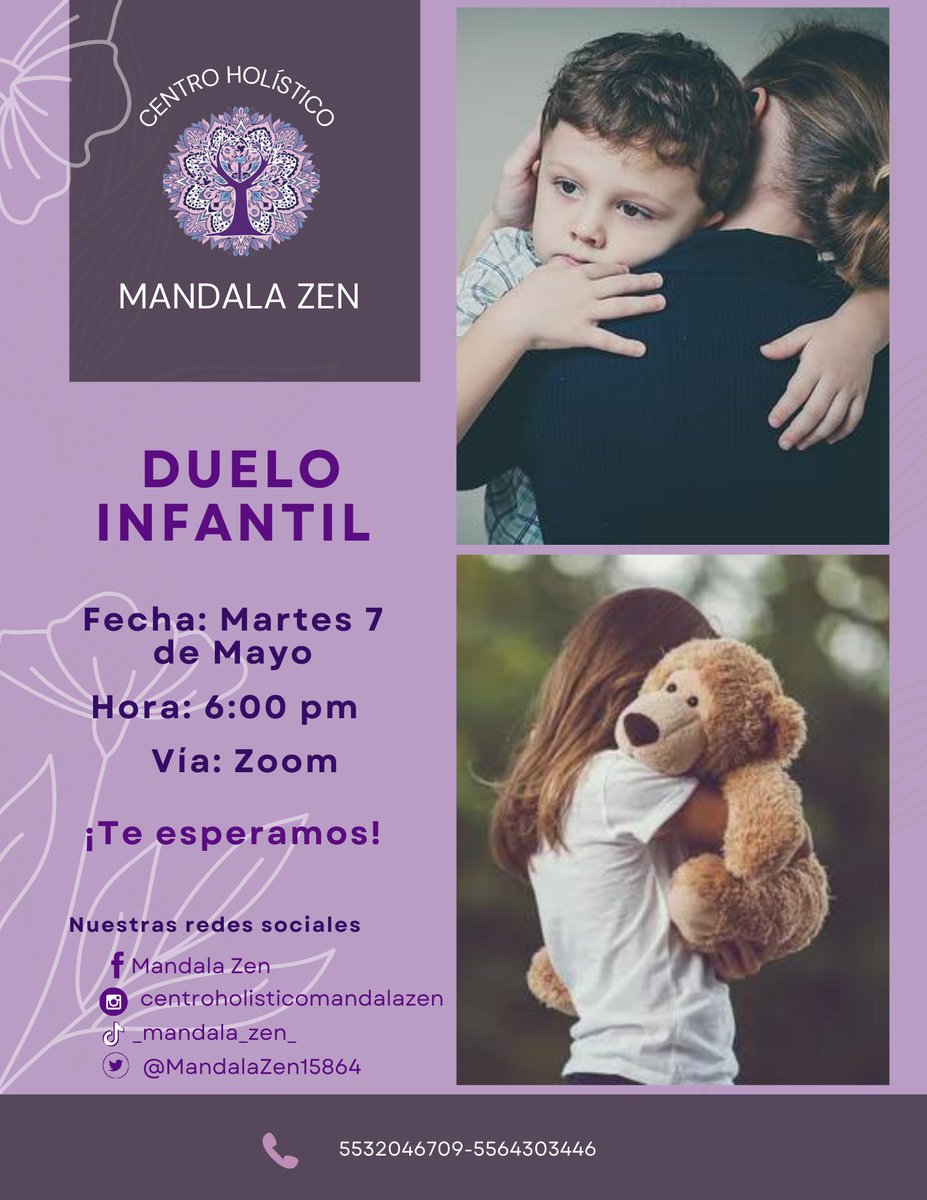 📷📷 DUELO INFANTIL  📷📷
#DueloInfantil #Tanatologia #Psicologia #Online  #MandalaZen #Heroestecamac