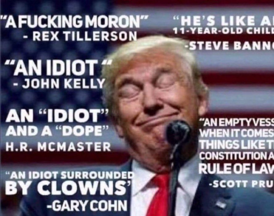 Not only is trump a criminal but he’s not very good at criming. If he wasn’t protected by, and supported by so many powerful people, he’d have been jailed decades ago. Everyone knows he is a moron. #TrumpIsALiarAndCriminal #trumpisamoron
