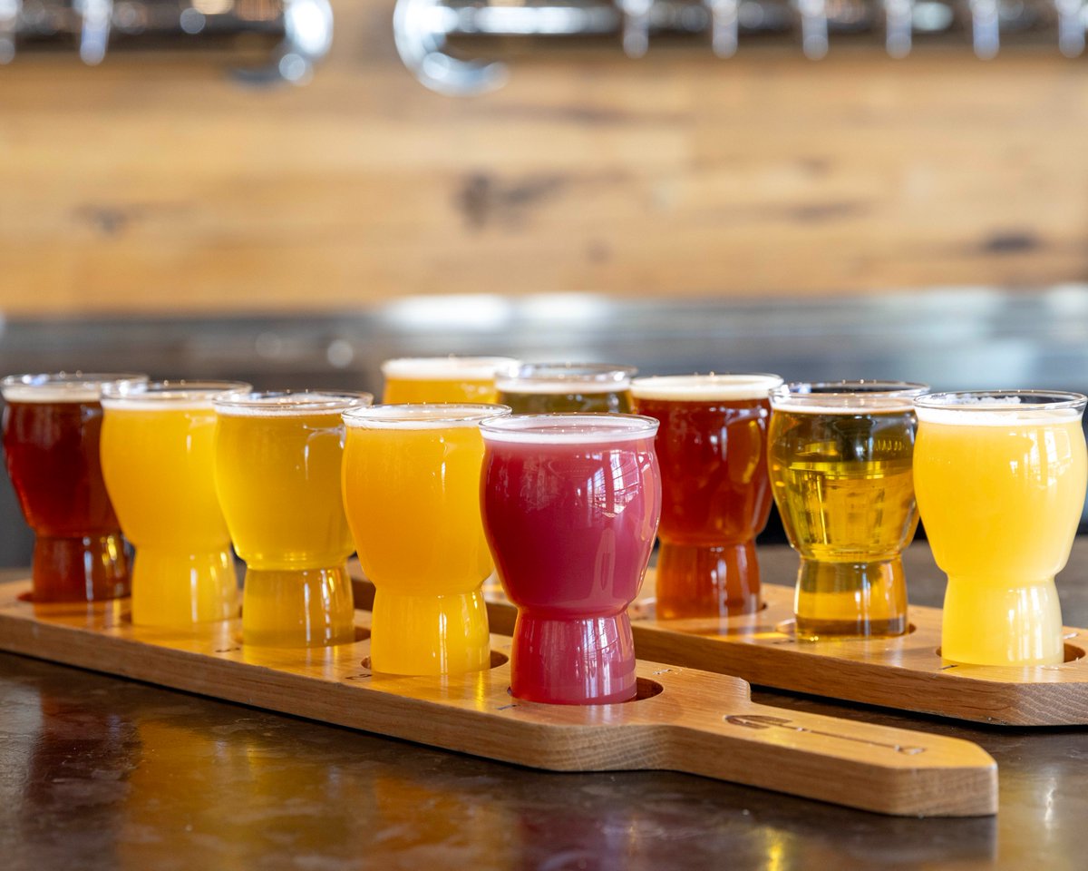 Not sure which beer to get? Try a flight. (or two)