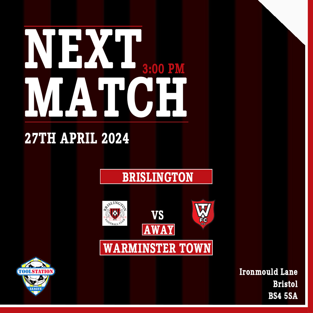 Final game of the season, come cheer on the lads if you can! Next Match: Brislington vs Warminster Town #warminster #football #soccer #nonleaguefootball #nonleague @tswesternleague