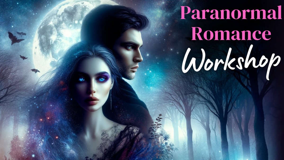 Unleash your inner author with Autocrit's Paranormal Romance Workshop! Master world-building & character creation in this live, immersive online course. Starts 4/27—book now & save $50! 🌌🖊️bit.ly/3UBAPqf  #ParanormalRomance #WritingWorkshop
