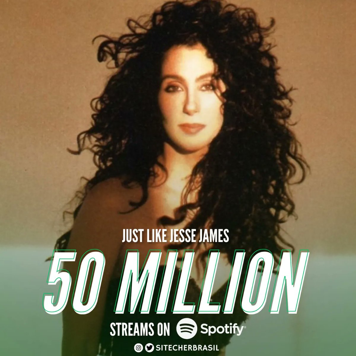 ✨ Last but not least, 'Just Like Jesse James' has reached 50 million streams on the platform (only the 9th song of her catalogue to surpass this mark)
