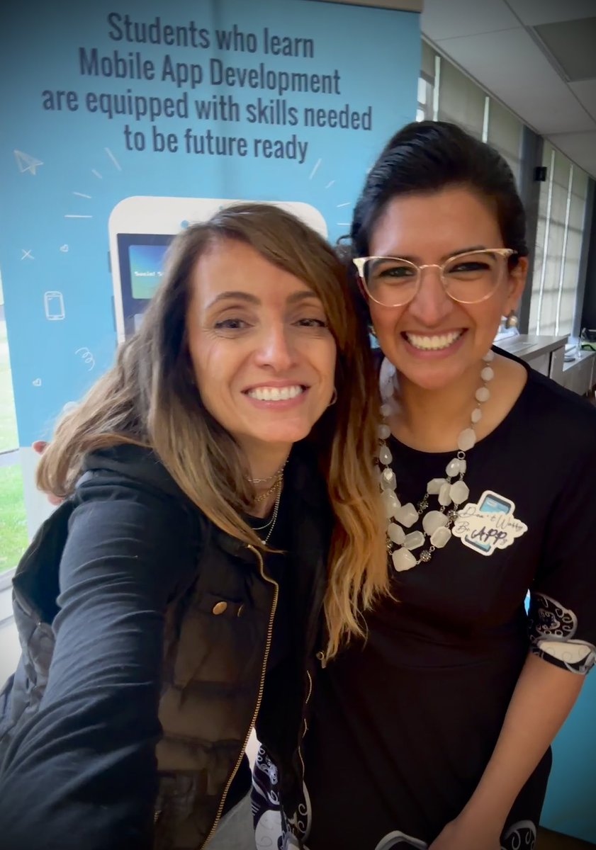 awesome day of STEM exploration & interactive learning with my district teammates. ❤️ at the end in talking with @AlefiyaEdu — founder of @MADLearn we got so excited when we realized we’re both connected with and friends of @CodingWCulture. 🥹 victor, we took this picture for