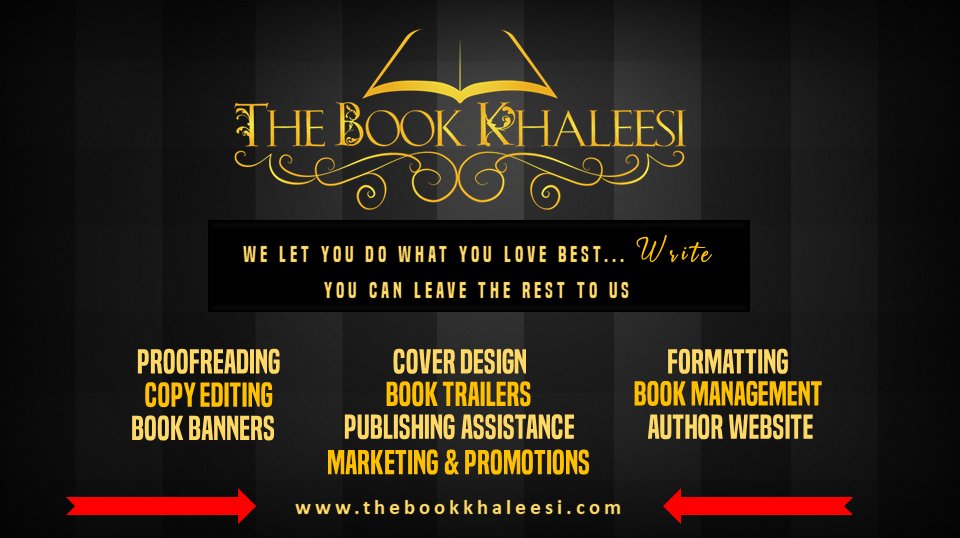 'I can tell you Eeva gives quality work and a great bang for your buck. Give The Book Khaleesi a try, and you won't need to use anyone else. Eeva is right, this is a one-stop shop for authors.'  Erik Dean
thebookkhaleesi.com
@eevalancaster #authorservices #authors #publishing