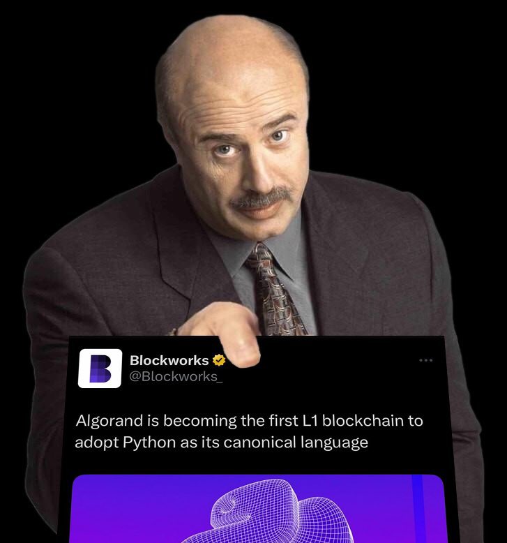 jeikucrypto's tweet image. You can now build apps on blockchain using #PythonOnAlgo
