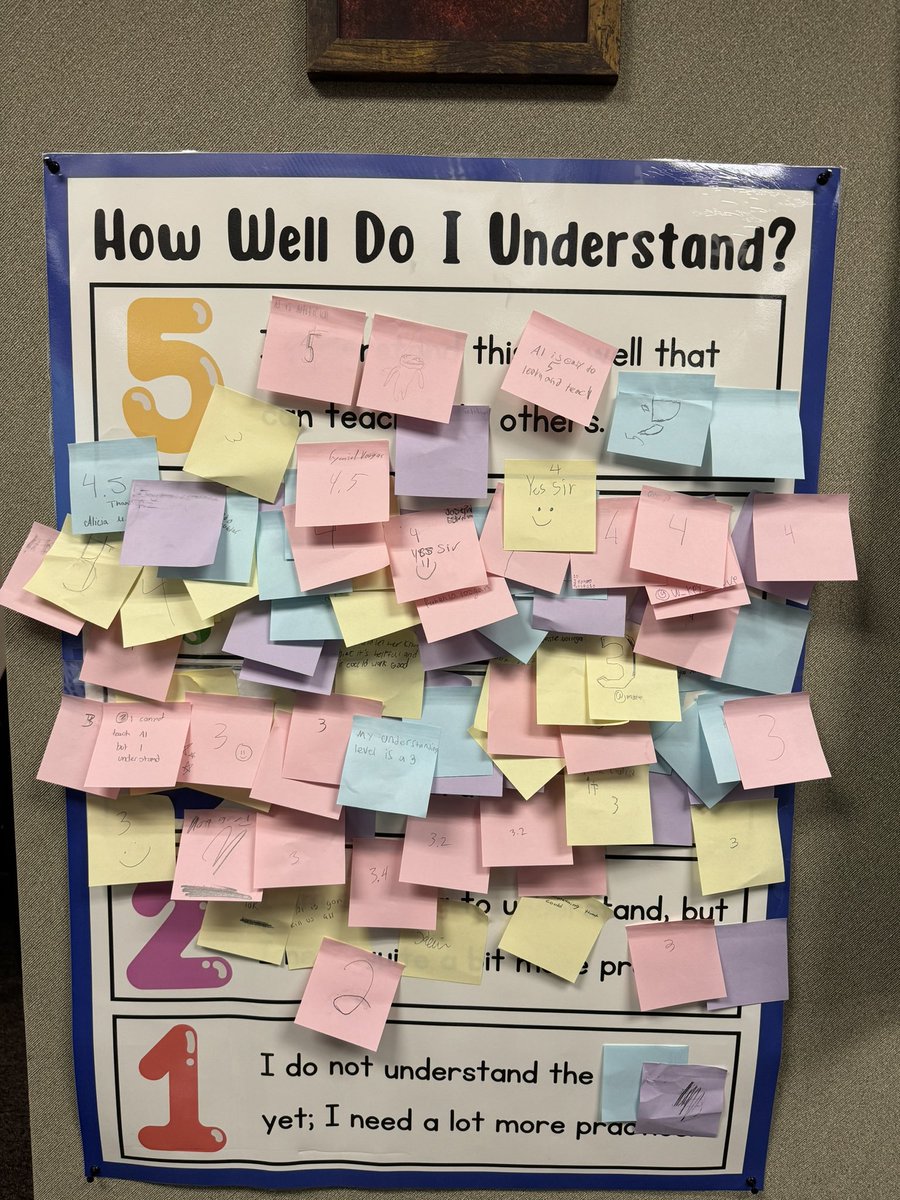 Yesterday I got to teach 7th graders about #AIliteracy from @CommonSenseEd 🤖 We learned what #artificialintelligence is and discussed its pros & cons! So good for my soul to be back in a classroom with kids again 💗 Thanks Mr. Blair from @DiamondValleyMS for co-teaching with me!