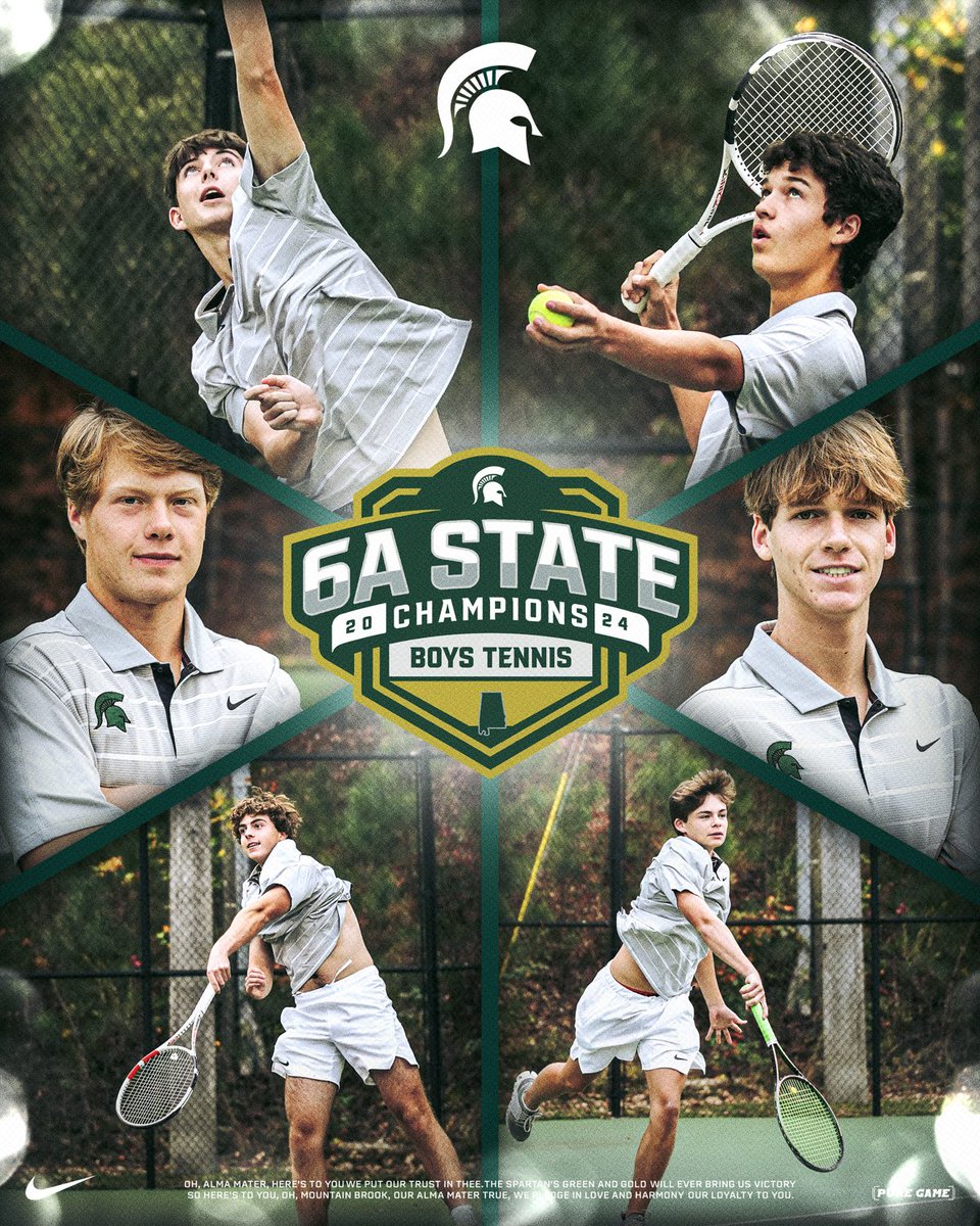 MB BOYS VARSITY TENNIS  dominate 2024 AHSAA State Championship again this year.  So proud of this great group of student athletes!!  GSG