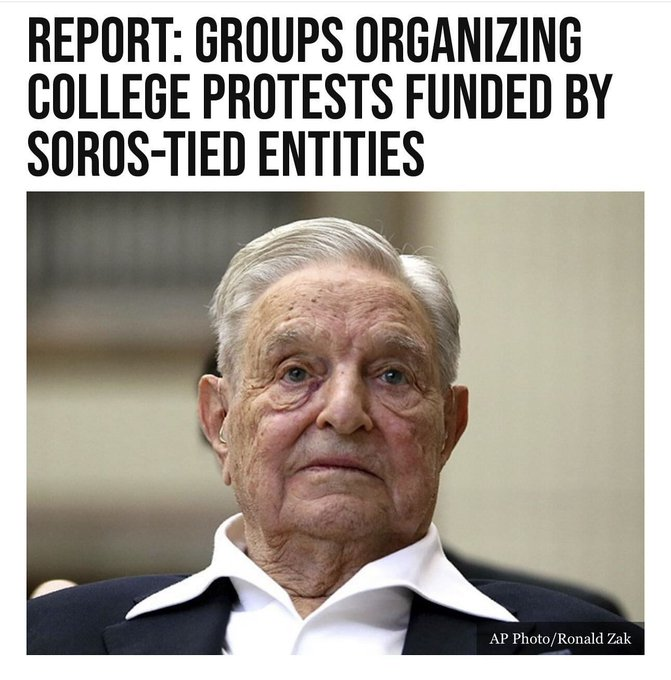 do you support locking up George Soros for domestic terrorism if you support just drop a yes or no ?