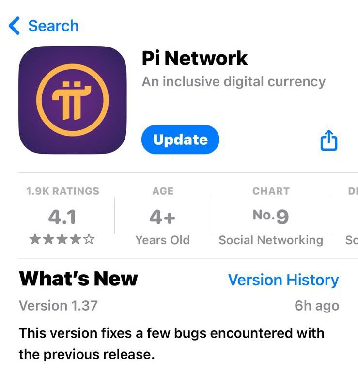 📢#PiNetwork App updated to version 1.37.0!
In order to achieve an open mainnet, @PiCoreTeam has been working hard
#PiNetwork #Pi