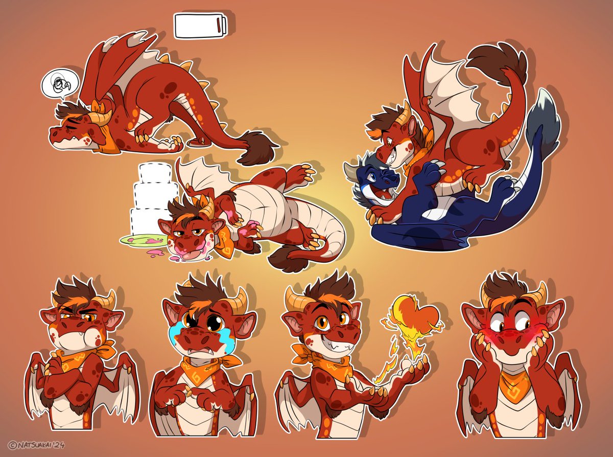 Stickers pack for the best Chilli, @DRubens_!