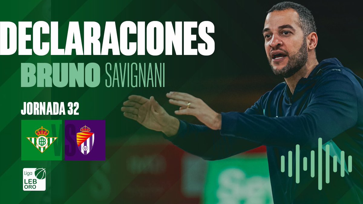 🎙️Ya está disponible la rueda de prensa de nuestro coach, Bruno Savignani, tras la victoria del #RealBetisBaloncestoValladolid 💻Puedes escucharla aquí ➡️ youtu.be/W7YVpFAUmCA