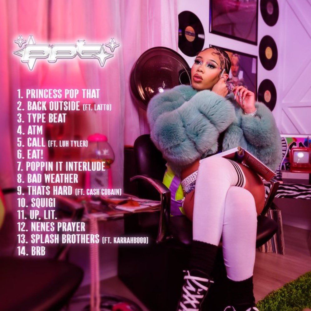 It’s ANYCIA’s moment for the taking 💅 Spin @princesspopthat’s debut album ‘PPT,’ featuring Karrahboo, Latto, Cash Cobain and Luh Tyler. #OGM + READ MORE ✍️: bit.ly/3JC5sp1