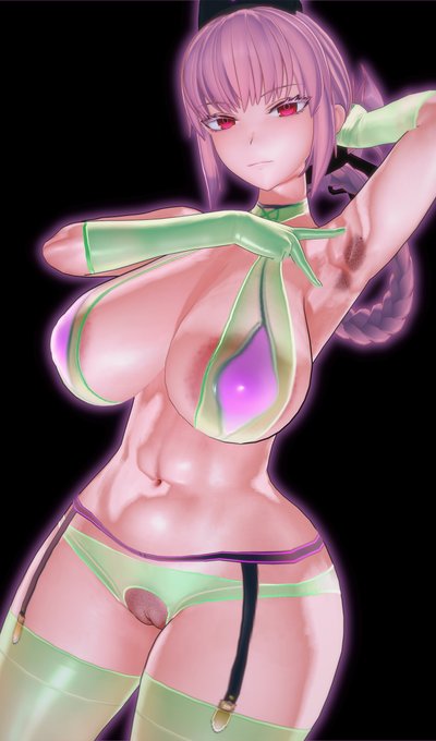 前回のジョリ腋が気に入らなかったので作り直し
髪パズルより時間かかった.......。
futyou no zyoriwaki de wakikoki sitai zinnsei datta...... 