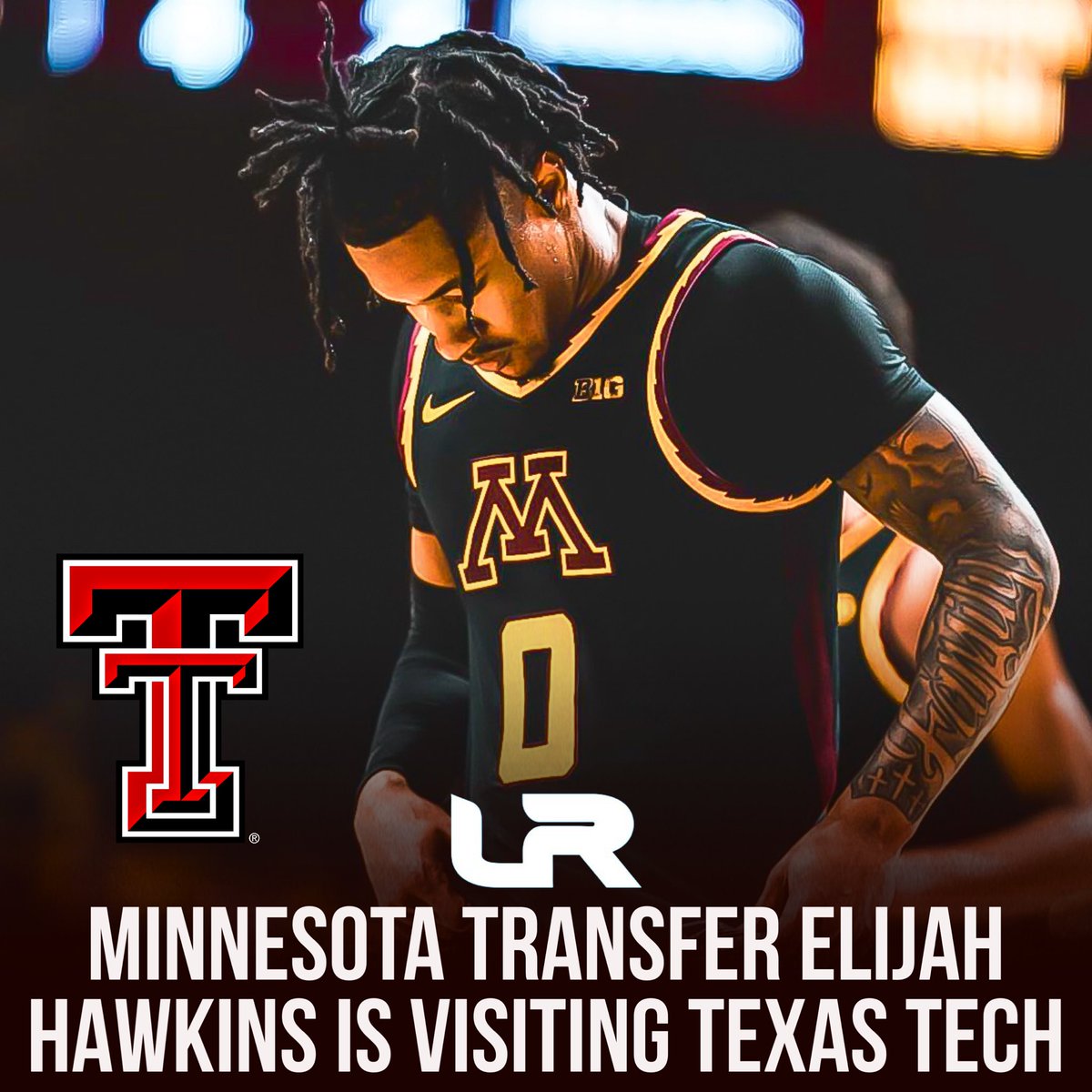 NEWS: Minnesota transfer Elijah Hawkins is taking a visit to Texas Tech this weekend, a source tells @LeagueRDY. Hawkins began his career playing two seasons at Howard before spending last season at Minnesota. He’s a native of Washington, DC. He averaged 9.5PPG, 7.5APG, 3.6RPG…