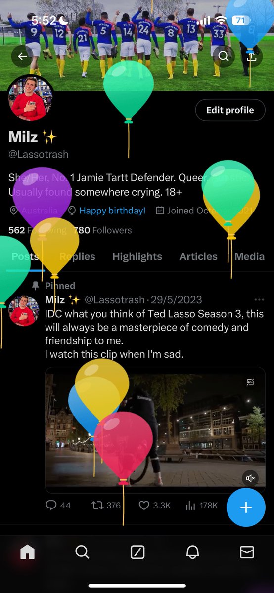 it’s balloon day, i can cry if i want to