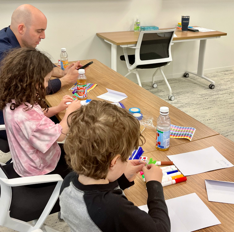 Today, we celebrated Take Your Child to Work Day and our conference rooms were full of energy and inspiration thanks to our mini colleagues who helped us with a very special project. #TYCTWD