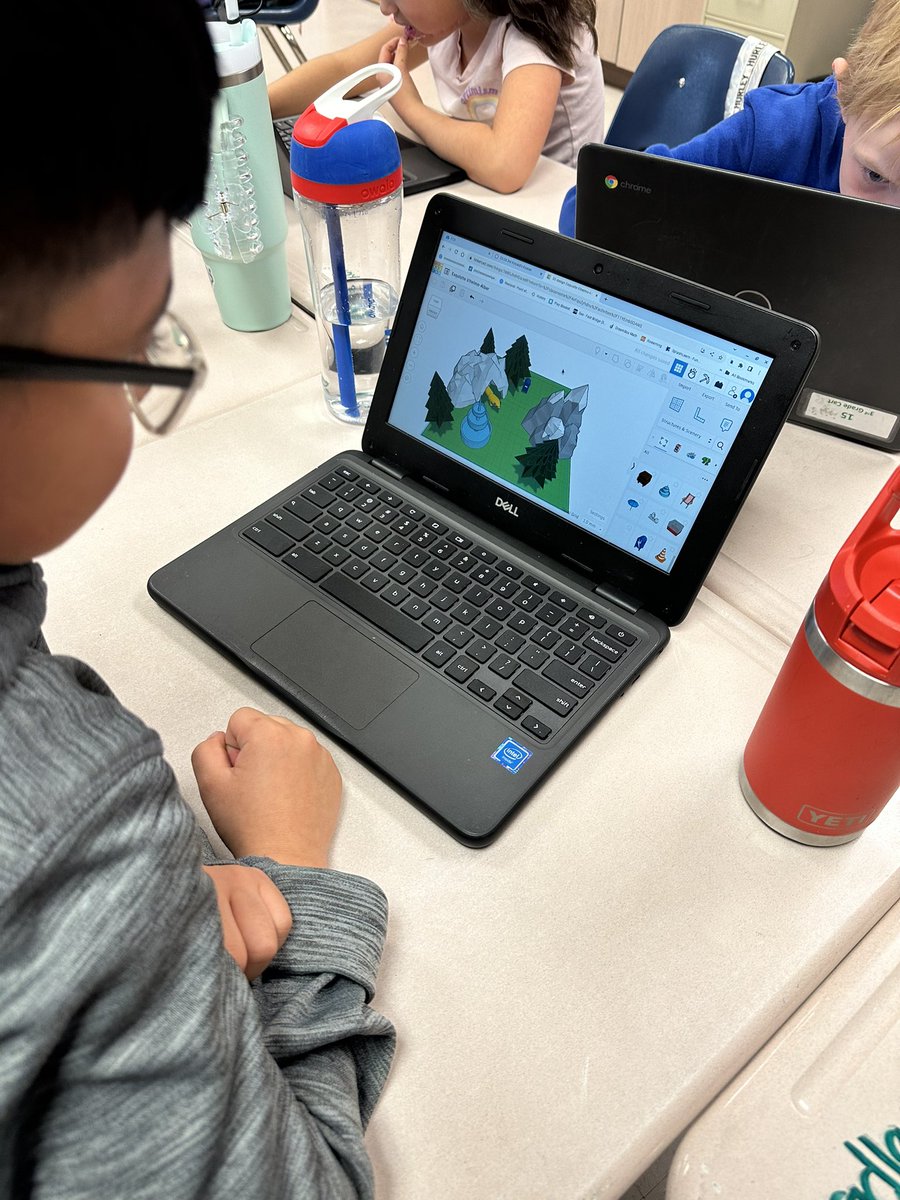 Working on some projects with <a href="/tinkercad/">Tinkercad</a> today! <a href="/ChattahoocheeES/">Chattahoochee Elem</a>