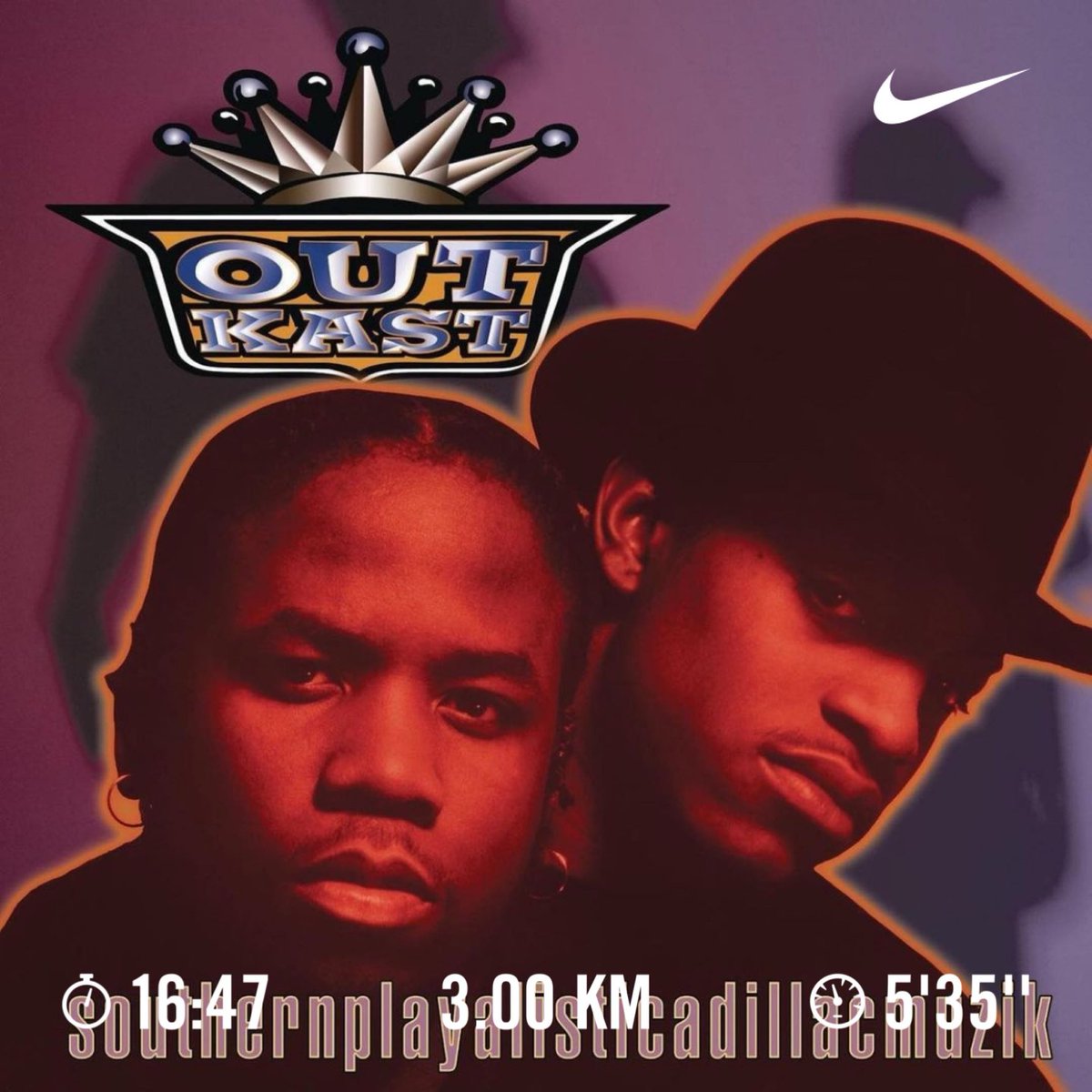 SOUTHERNPLAYALISTICADILLACMUZIK // Outkast // 26 • 04 • 1994

#Southernplayalisticadillacmuzik #Outkast #Rap #SouthernRap #Running #JustDoIt #NikeRunning #NRC #ComeRunWithUs #RunWithMusic #AlbumOfTheDay #30Anniversary