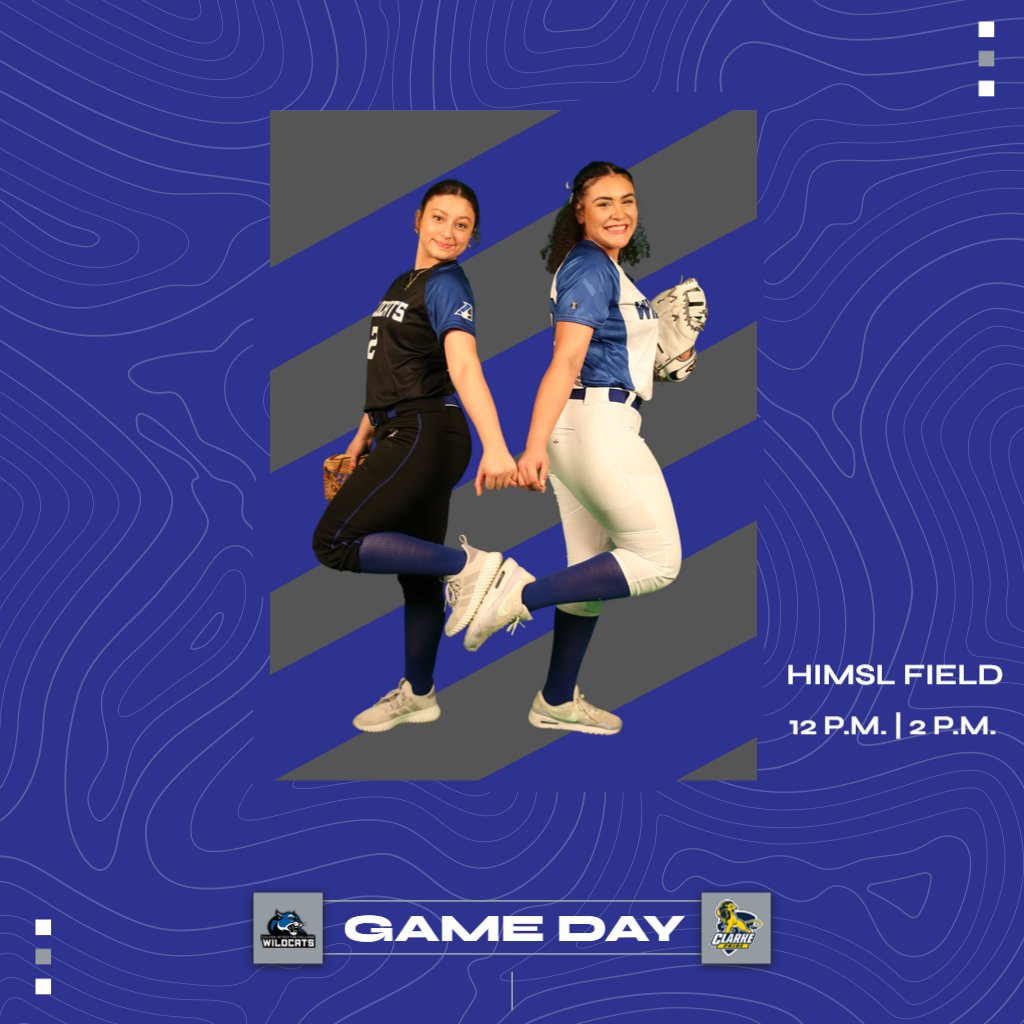 🥎 It's Senior Day for <a href="/CSCWildcatSB/">C-SC Softball</a> vs. Clarke University at Himsl Field. First pitch at 12 p.m. Senior recognition between games. 

📹tinyurl.com/3crkwpce
📊tinyurl.com/4zrr92hh (G1)
📊tinyurl.com/2s473uhf (G2)

#HeartSB #GoWild #CSCWildcats #NAIAsb