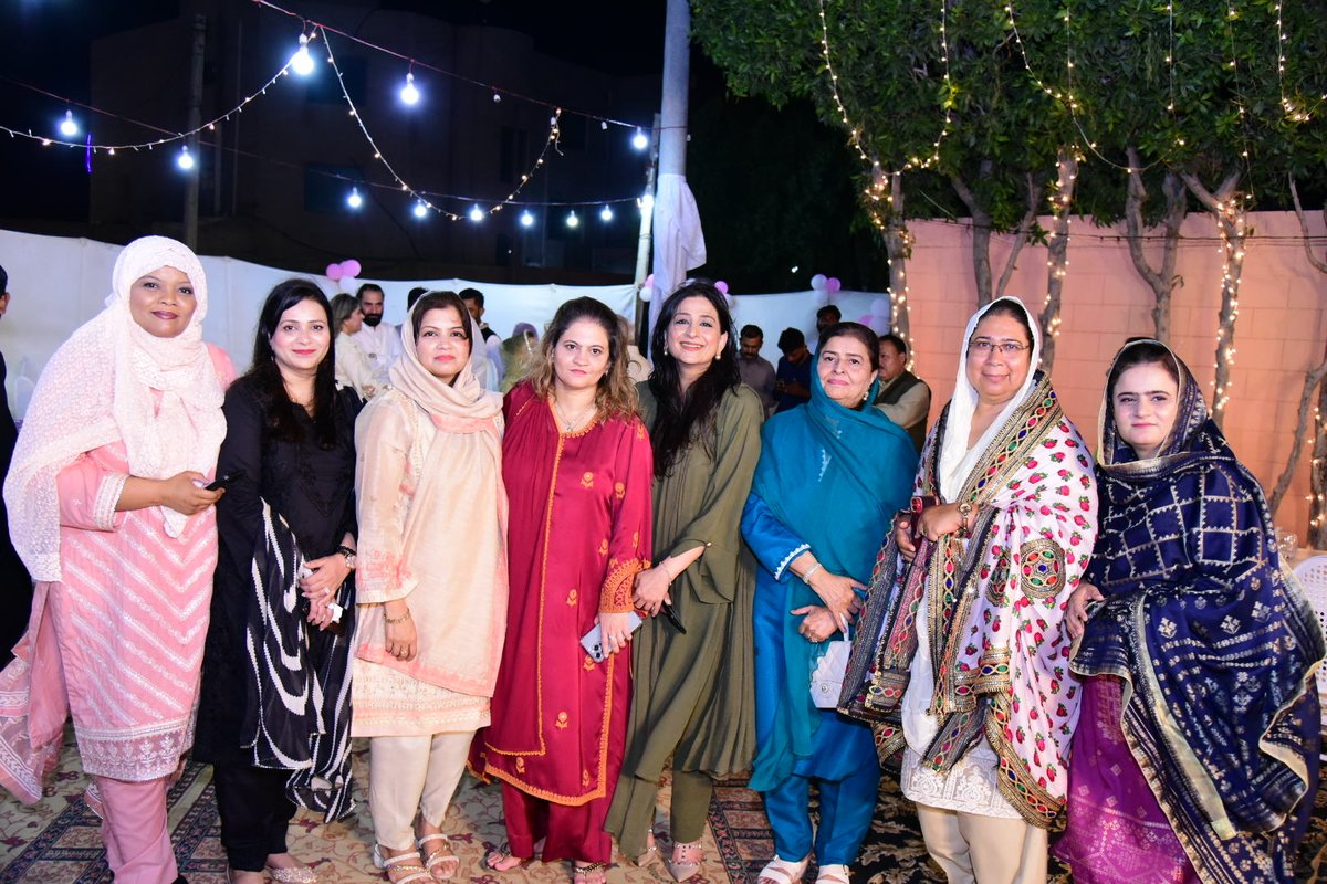 Attended The Birthday Celebration Of The Honorable Adi Faryal Talpur!🎉 At The Residence Of MPA Sadia Jawed. 🎂Wishing You A Very Happy Birthday! 🎉🎂🎈