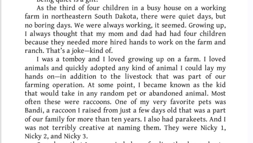 Clearly not every day is “spoil your dog day” in the Noem household Noem LOVES posting about her animals, and the more you read from her the clearer it is she killed Cricket out of dislike. Ffs she wrote in a previous book about domesticating raccoons.