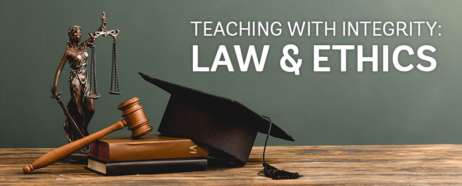 📚 New course alert! Explore 'Teaching with Integrity: Law & Ethics' 🌟 Learn how educators navigate ethical dilemmas and legal issues while shaping students' lives. Dive into this essential topic with Eduhero! @escregion6 eduhero.net/product.php?id…