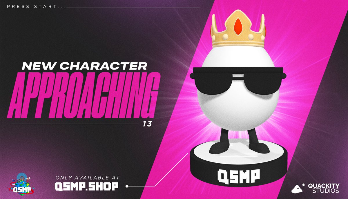 The wait is over! Check out our new collectibles at qsmp.shop ! 🎉