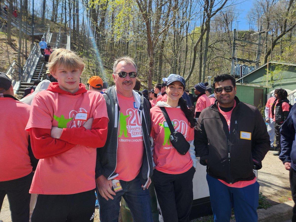 Hamilton International is proud to sponsor and participate in @LibertyForYouth's 20th Anniversary Celebration Stair Climb Event.👟 Our team was able to join in on the excitement and support an amazing initiative offering their professional knowledge to local youth. #HamOnt