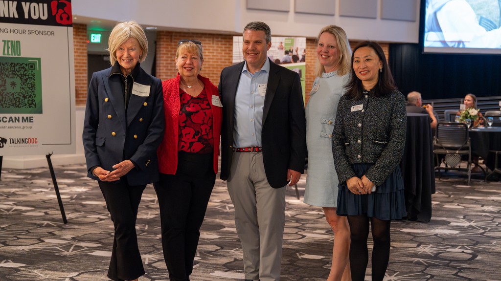 A stellar night last Wednesday of networking and innovation at the Georgia Center's Mahler Hall for the Talking Dog Battle of the Brands ! Thanks to Grady College and all who joined us. Your participation fuels our spirit of learning and collaboration. #GACenter #UGA