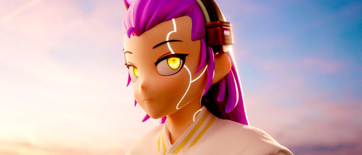 Panorama never looked so good with @RTFKT 3D files 🥰 Thankful to have high end and top quality CloneX digital assets. Thankful to the team for continuously working out every little detail each and every day. Thankful for our creators 🥹 Render by the ever talented @aalasady_ 💜