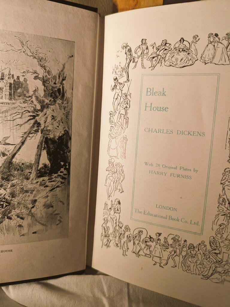 Never thought I would get around to reading this, my friend saved my collection of Charles Dickens from a skip. These hardbacks aren't original but we're printed in 1910. #reading #charlesdickens