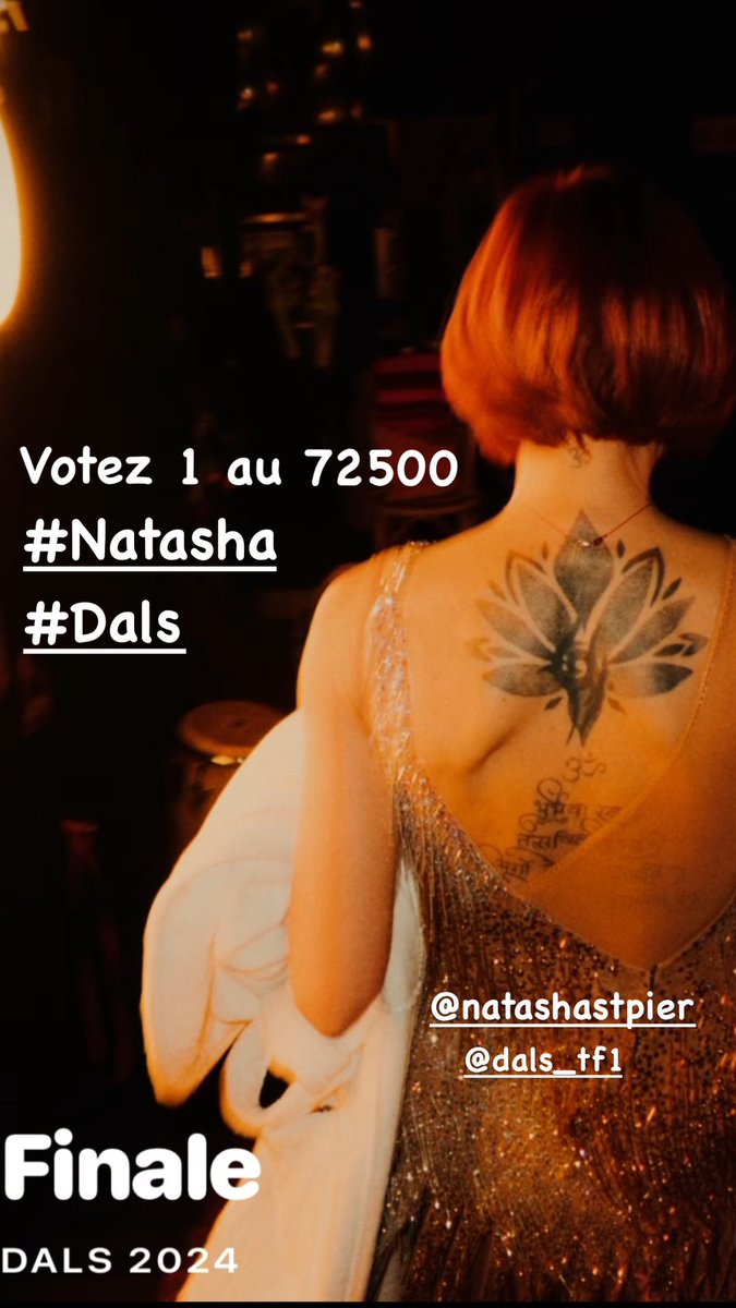 Votez 1 au 72500 Vas y Natashaaaaaaa ♥️♥️♥️ @Natasha_StPier @DALS_TF1