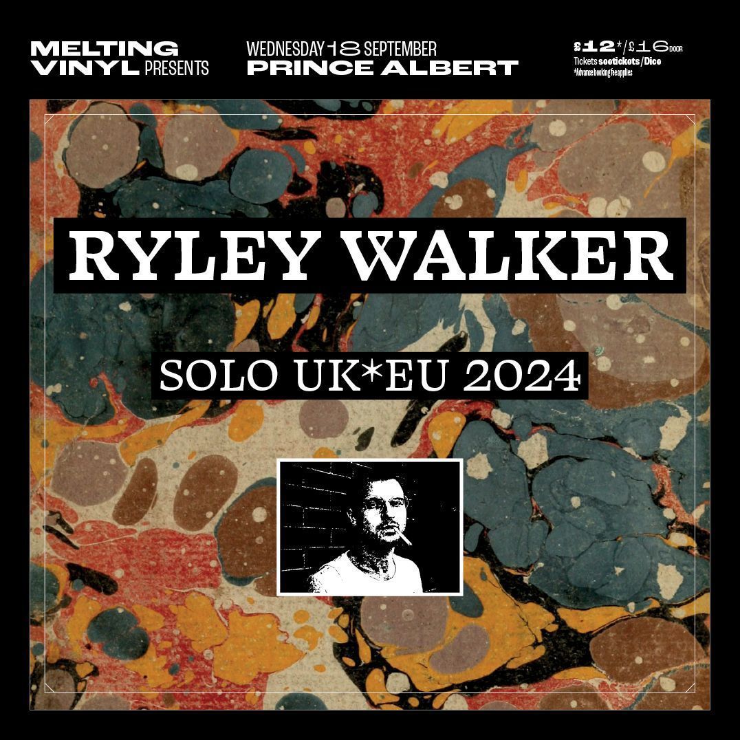 Ryley Walker @ryleywalker + special guests play The Prince Albert #Brighton on Wed 18th September. Ryley Walker is an accomplished fingerstyle guitarist and singer/songwriter whose recordings run the gamut from folk to rock to experimental music. Tix: bit.ly/MeltingVinylTi…