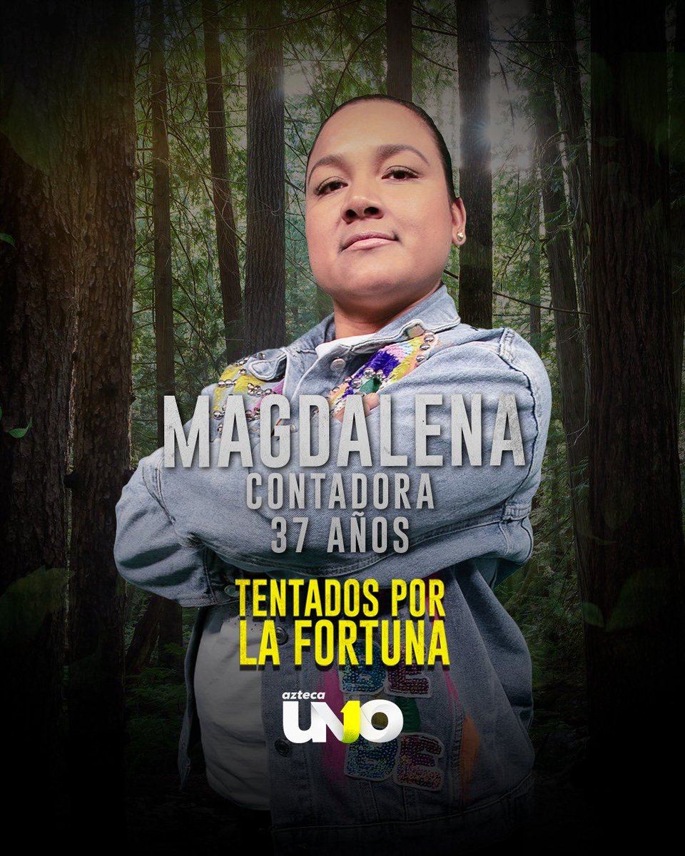 Magdalena está segura de que puede superar el gran reto de Tentados por la Fortuna, no te lo pierdas muy pronto por @AztecaUNO. 🎒🗺️🥾