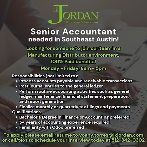 #LKJordanNowHiring 
#CareerOpportunities 
#JobPlacement 
#JobSeekers 
#EmploymentGoals