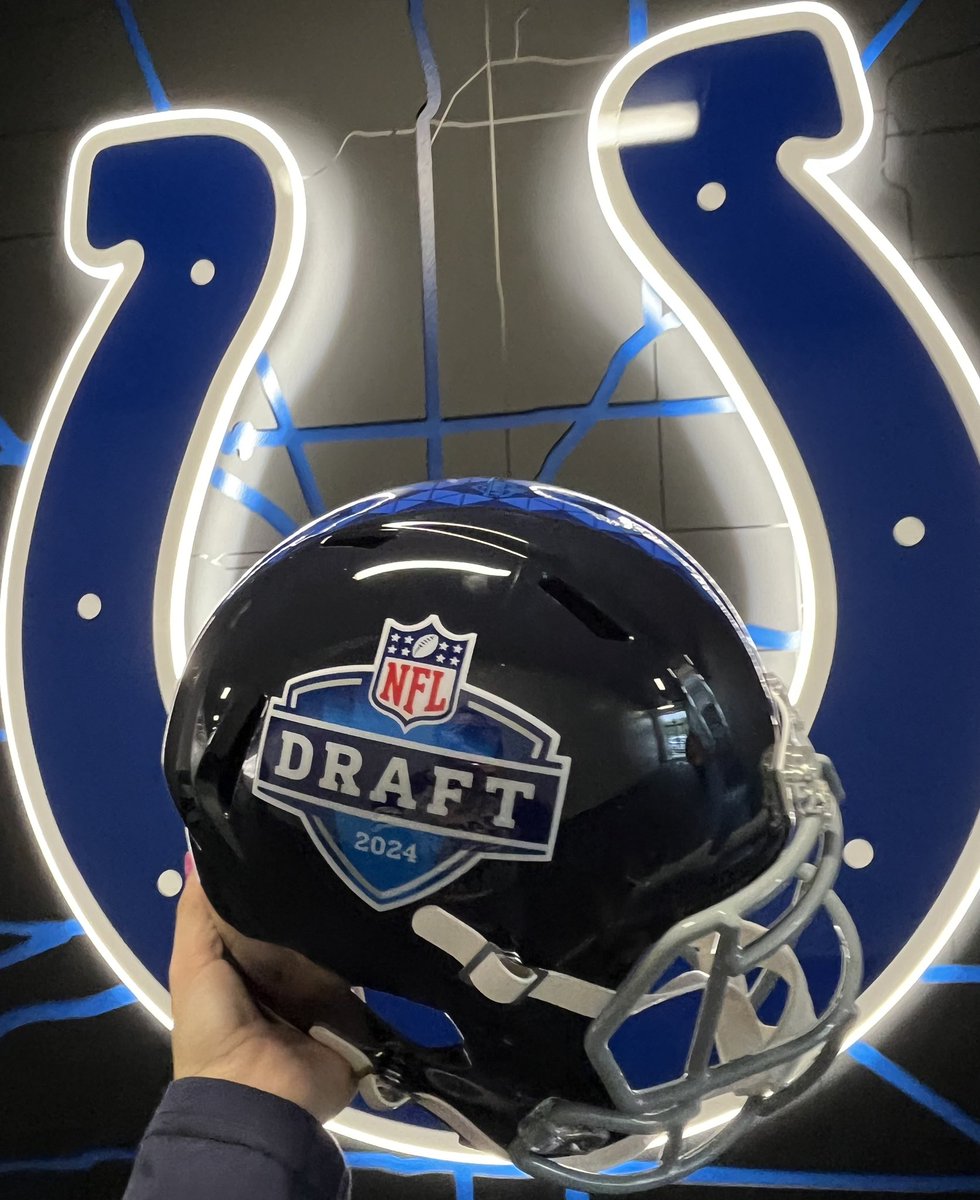 A successful Draft Night One calls for a giveaway 🏈 Repost for your chance to win this 2024 NFL Draft helmet!