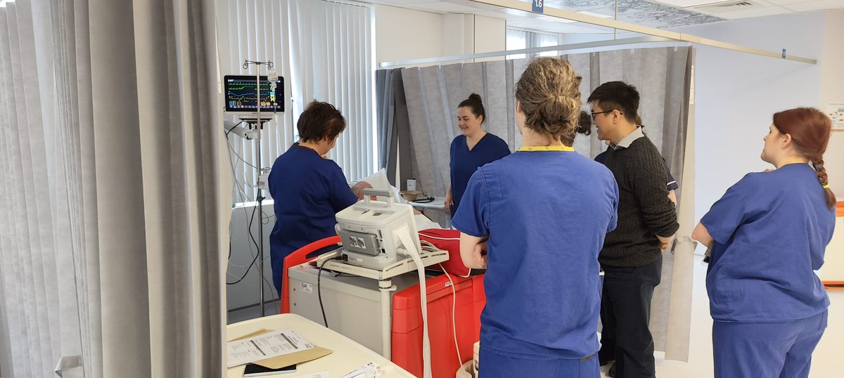 Another eventful day in NCIR, we spent the morning going through some deteriorating patient scenarios, including sepsis, anaphylaxis, exacerbation of asthma, and upper GI bleeding. Thanks to our clinical educators João and Jenni and <a href="/NNUHTeamResus/">NNUH Resuscitation & Education Services-RRT</a> for facilitating!