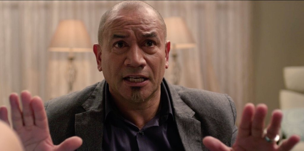 ReWatched Temuera in the film #FreshMeat last night. He’s really good at playing a cannibal “who just happens to be Māori”.