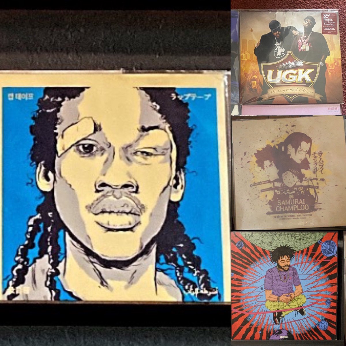 Here are a few in my collection, I dont see in other peoples collection.

Meek Vol. 5-6 - Knxwledge
Underground Kingz (VMP) - UGK
Samurai Champloo - Nujabes 
Steez Classics - Capital Steez (Steez Day exclusive)