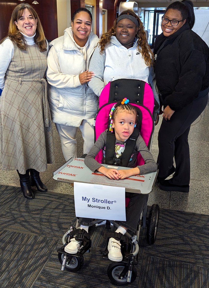 “We had Monique's first stroller for 7 years. It helped us a lot but she has physically outgrown the stroller. With a new adaptive stroller, we can attend field trips & do other extracurricular activities with ease again, so we’re very excited for the new stroller.” #mystroller