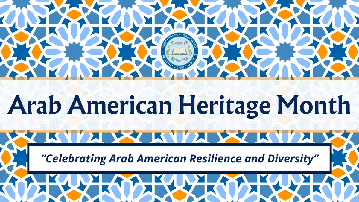 April is #ArabAmericanHeritageMonth!  This year’s national theme is  “Celebrating Arab American Resilience and Diversity”. #WWPRSD honors the vibrant tapestry and invaluable contributions that Arab and Arabic-speaking Americans bring to our society. #WWP