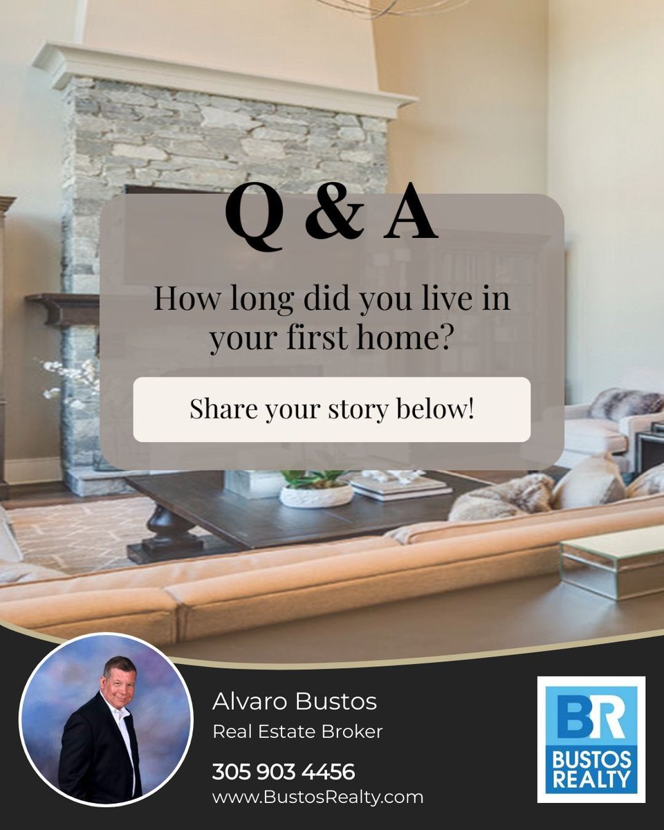 How long did you live in your first home? 

Share your story down below!

#Homebuyer #FirstHome #RealEstate #Mortgage #HomeJourney #HouseHop #StayPut