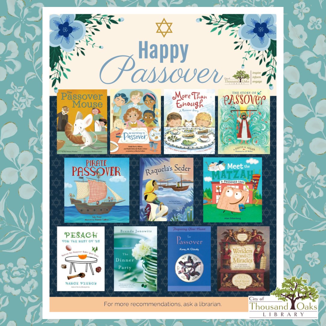 Happy Passover! Reflecting on the tale of liberation and rebirth, may it motivate us to value freedom, promote togetherness, and share love with everyone. 📚 To find more recommendations, please visit our Reader’s Corner at tolibrary.org/readers-corner