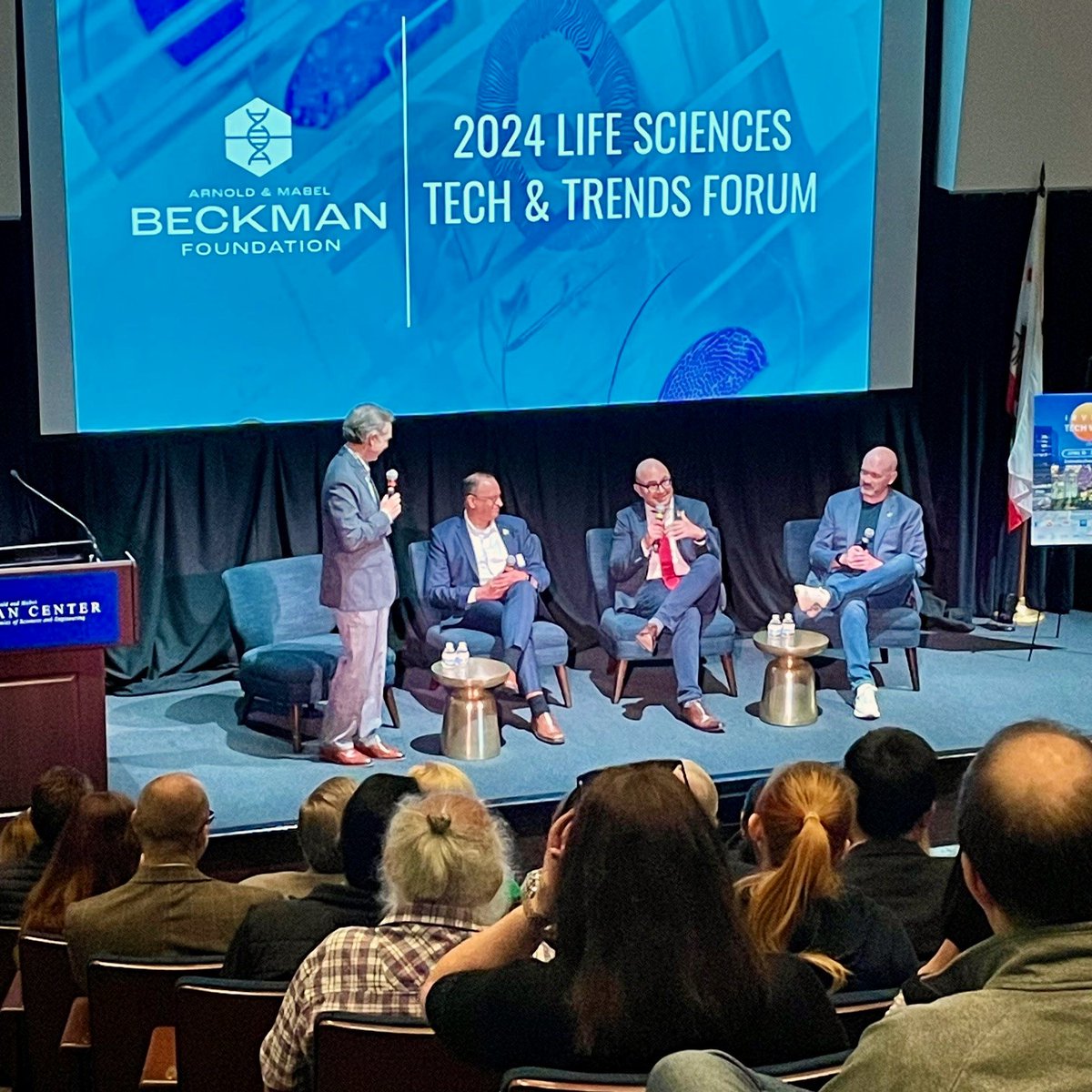 BeckmanFnd's tweet image. Last pics from our Life Sciences Tech &amp;amp; Trends Forum, held last Thursday at Beckman Center during Irvine Tech Week. Video coming soon!

#irvinetechweek #beckmanfoundation #techandtrends #experts #careers #edwardslifesciences #beckmancoulter #masimo #ocstartupcouncil #events