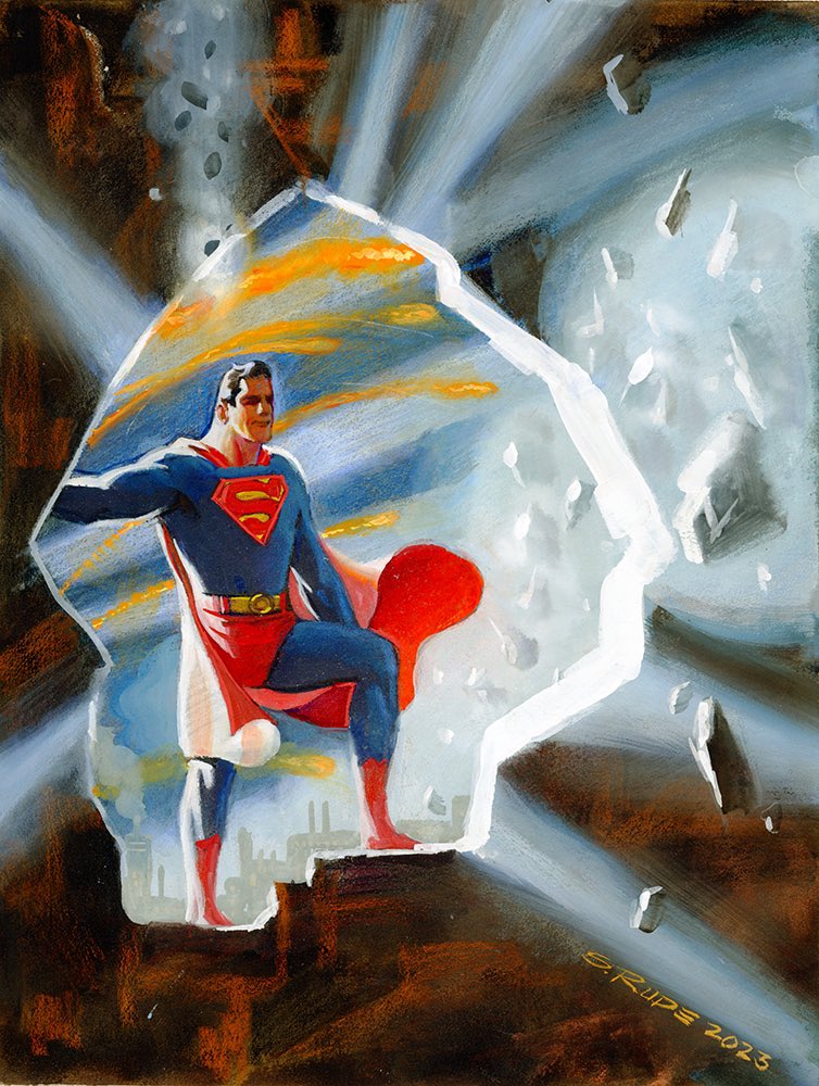 Superman #comicartist #dccomics #artist