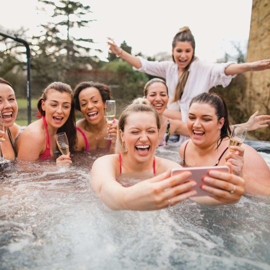 wavesleisure's tweet photo. Just one day left until our Tru2Blue Day celebration! 💙 Join us TOMORROW for our ONE DAY sale! 

✨ Save the GST on ALL floor model Beachcomber Hot Tubs and ALL chemical product! It's the perfect time to elevate or upgrade your backyard - or stock up on product! https://t.co/bZ3Afn5wle